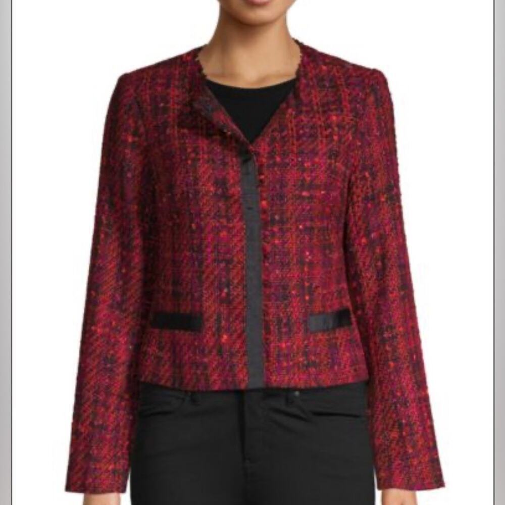 NWT-KARL LAGERFELD PARIS-Long-Sleeve Jacket-Sz 16